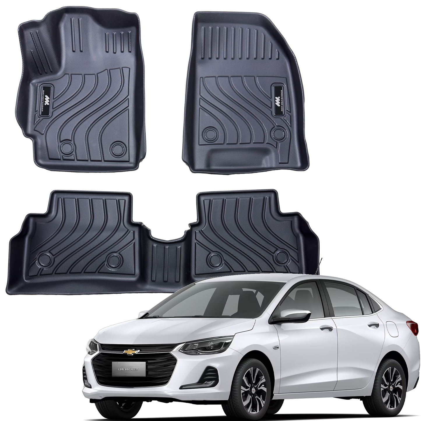 tapetes termoformados Onix Turbo sedan