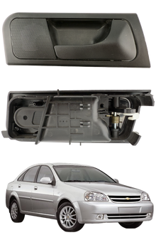 Manija Y Cazuela Interior Derecha Negra Optra 2004 - 2008