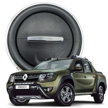 Rejilla Ventilaci&#243;n Duster Oroch 2017 - 2022 Borde Cromado