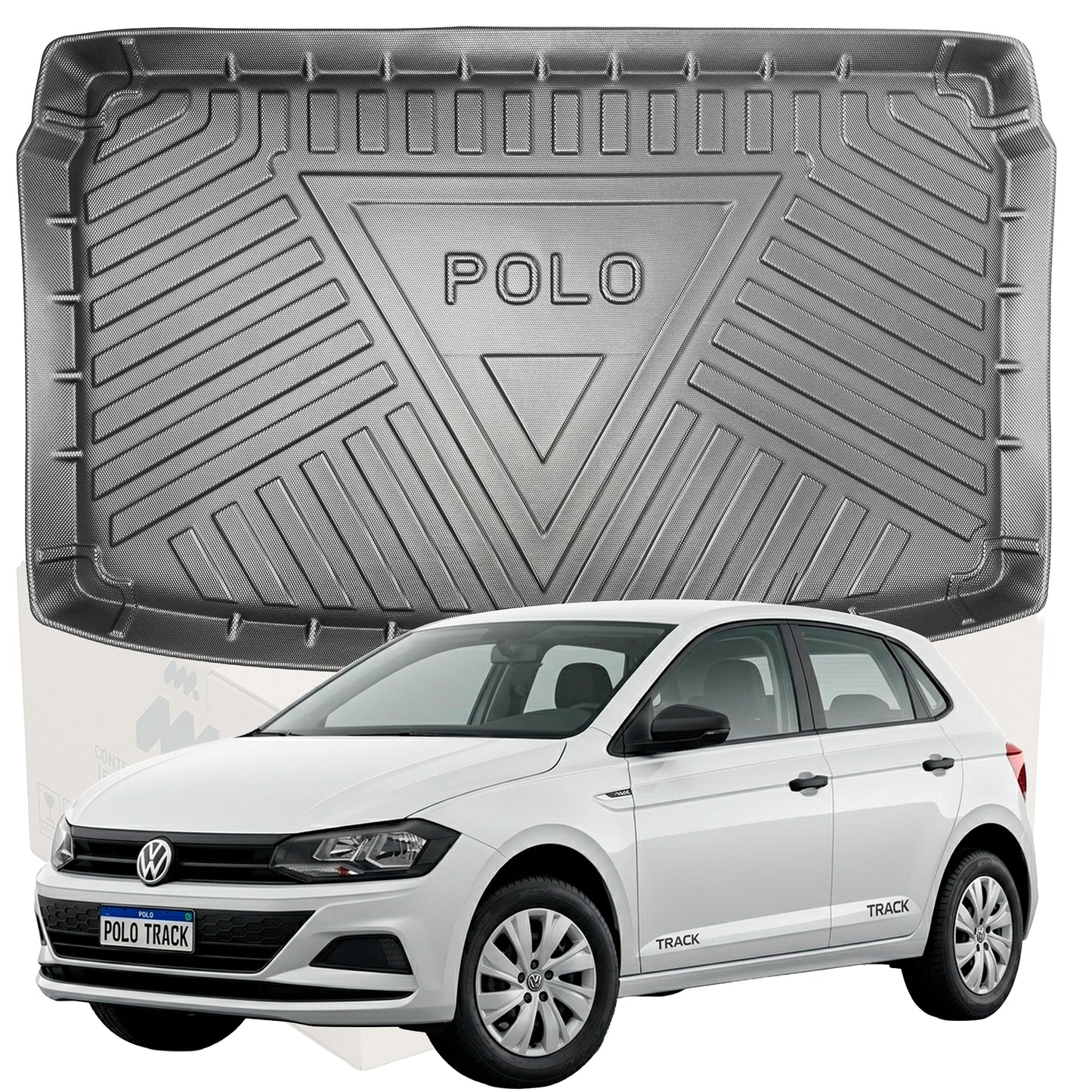 Tapete Baul Termoformado MatDefender Volkwagen Polo
