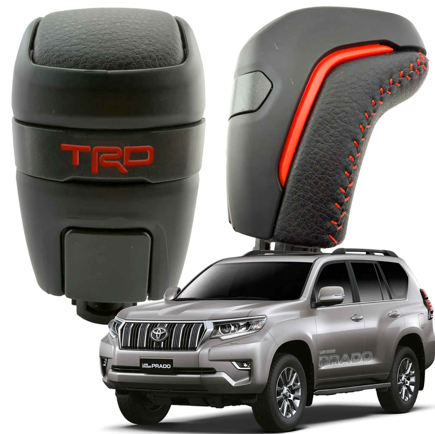 Pomo Pera Mr. Shhift Toyota Prado 2018-2023 TRD Roja
