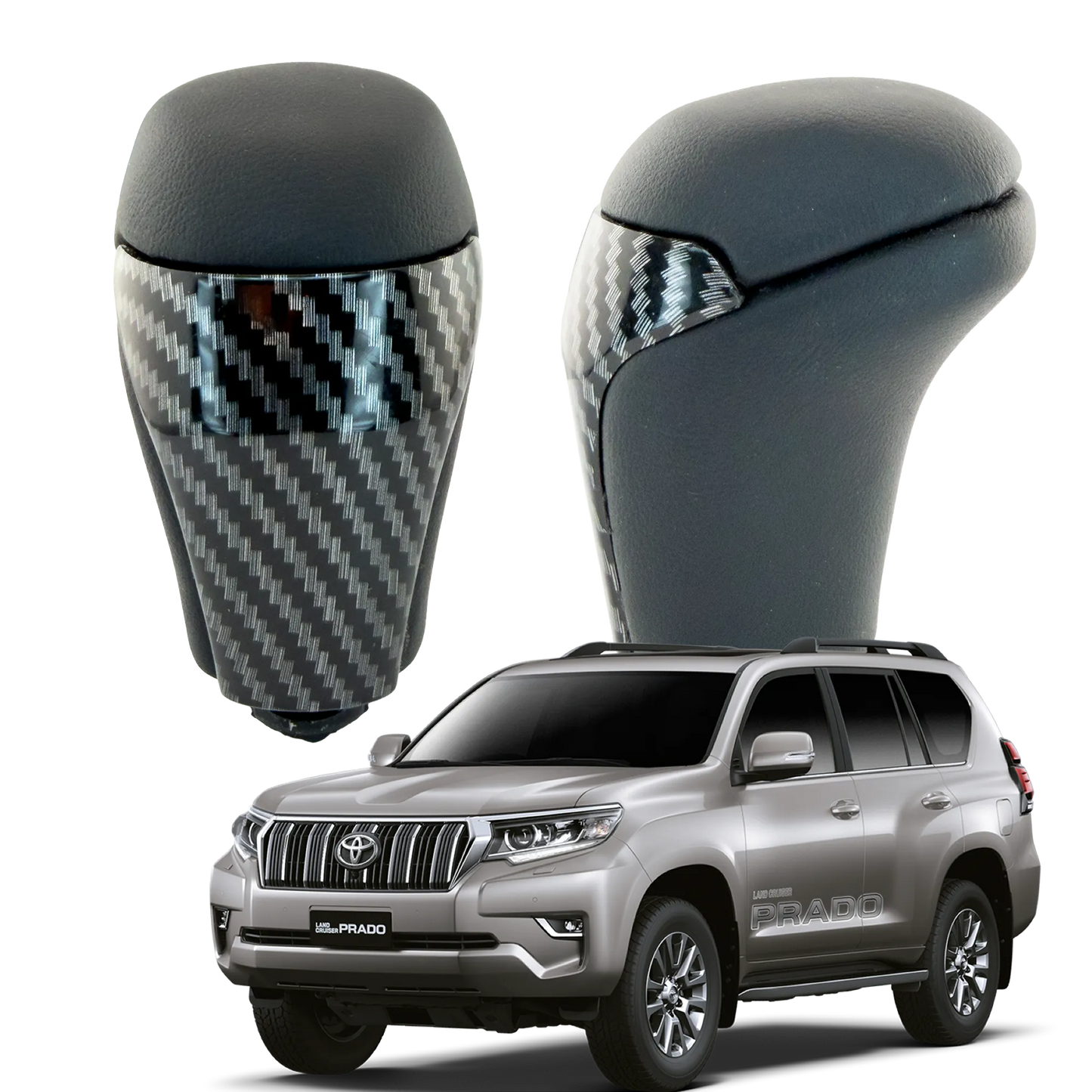 Pomo Pera Mr. Shhift Toyota Prado 2018-2023 carbono