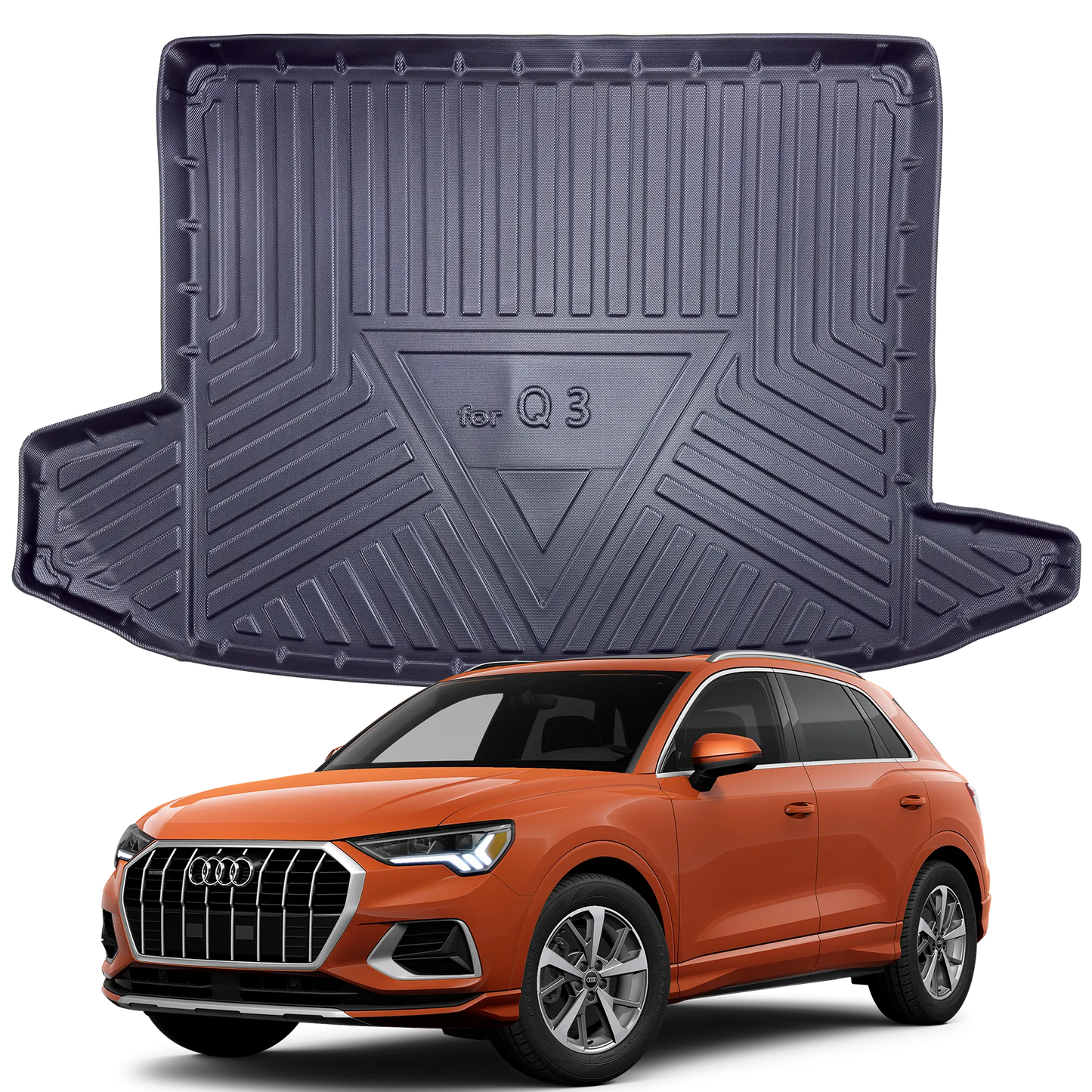 Tapete Termoformado Ba&#250;l MatDefender Audi Q3 2019-2024