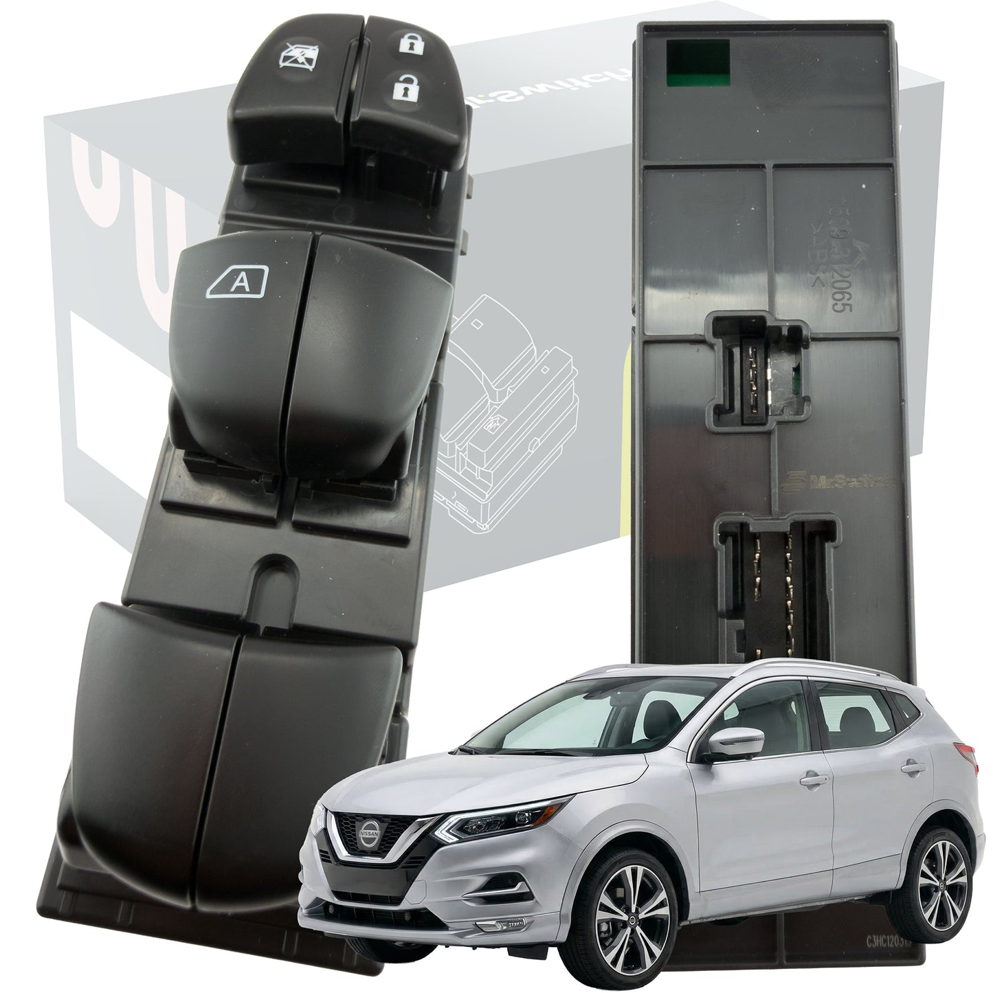 Switch Elevavidrio Principal Nissan Qashqai 2015 - 2022