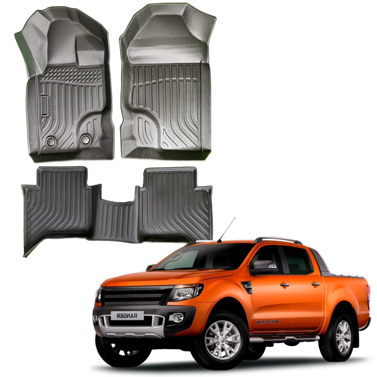 Tapetes Termoformados Ford Ranger 2013 - 2022