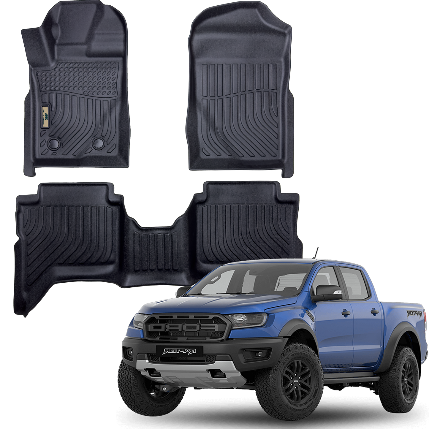 Tapetes Termoformados MatDefender Ranger Raptor 2022 - 2023