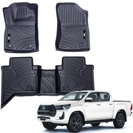 Tapetes Termoformados Matdefender Hilux Revo 2017-2026