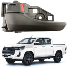 Manija Interior Para Hilux Revo / Rocco Negra Izquierda