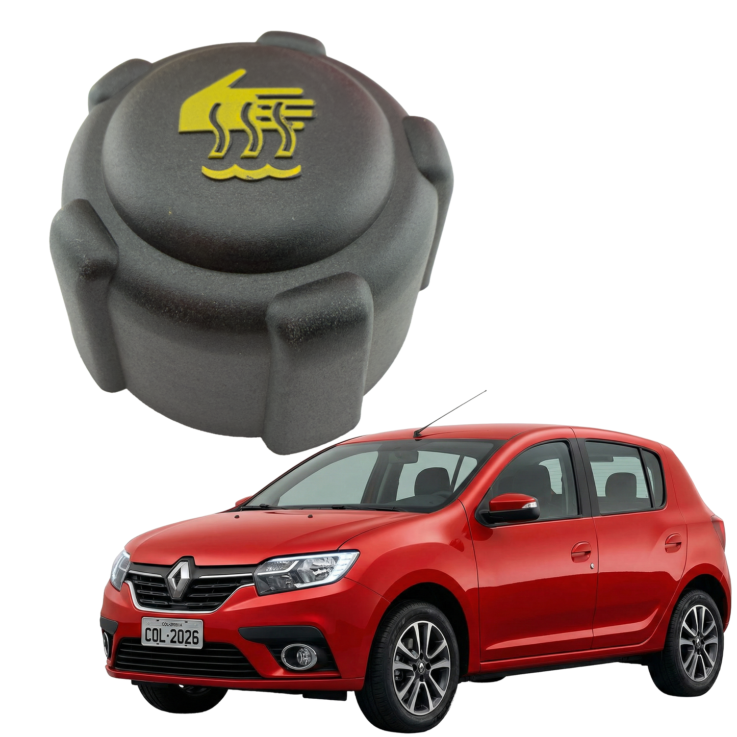 Tapa Deposito Refrigerante Renault Sandero 2017-2027