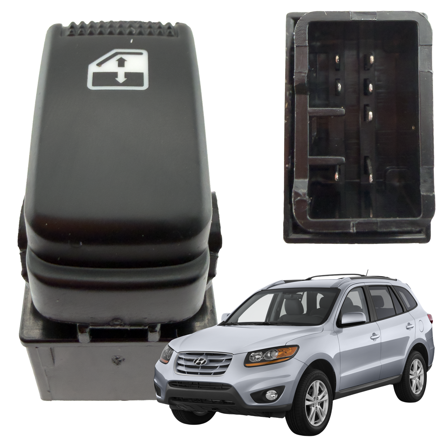 Switch Elevavidrio Sencillo MrSwitch Santa Fe 2007-2012