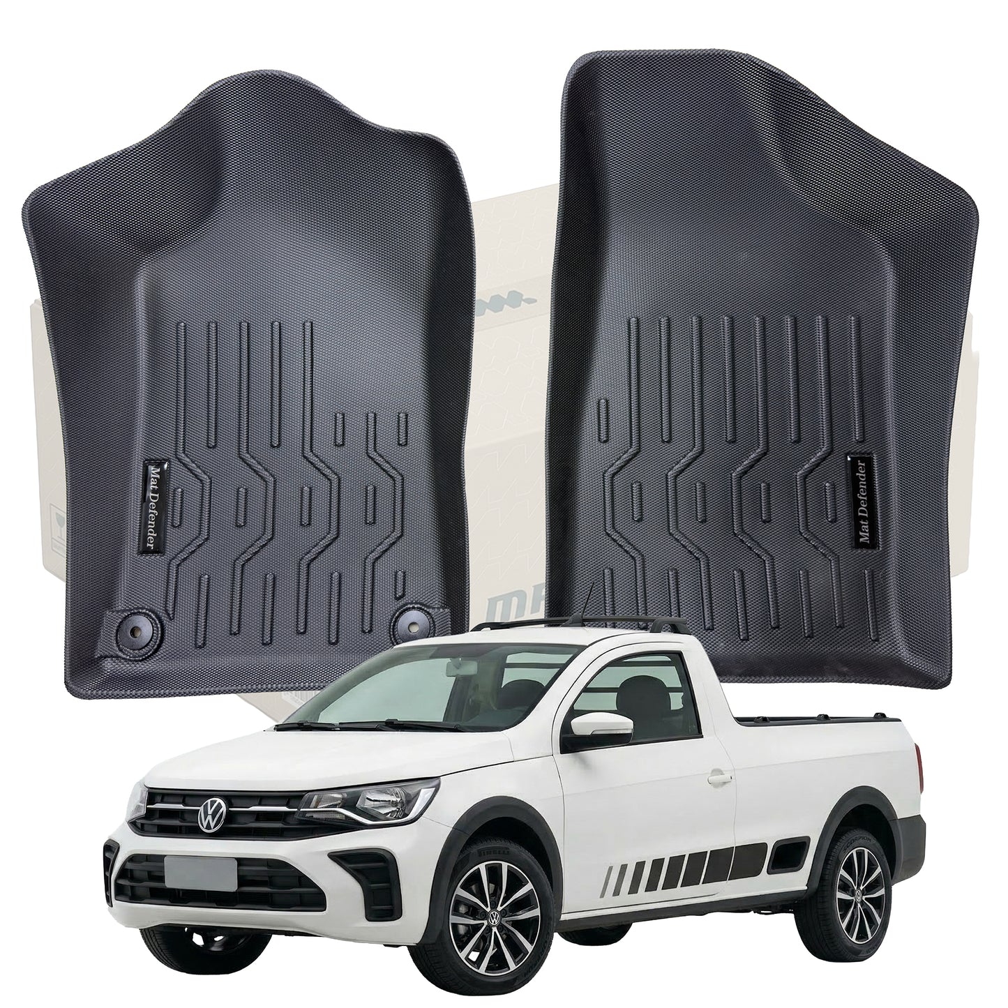 Tapetes Termoformados MatDefender Volkswagen Saveiro