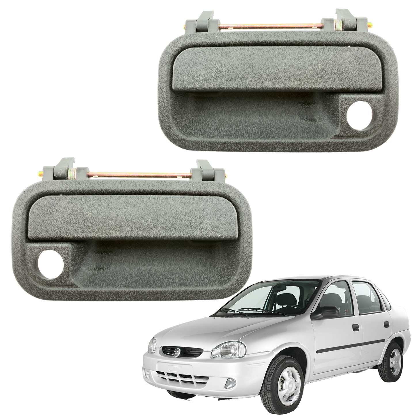 Kit Manijas Delanteras Exteriores Chevrolet Corsa 1997-2007
