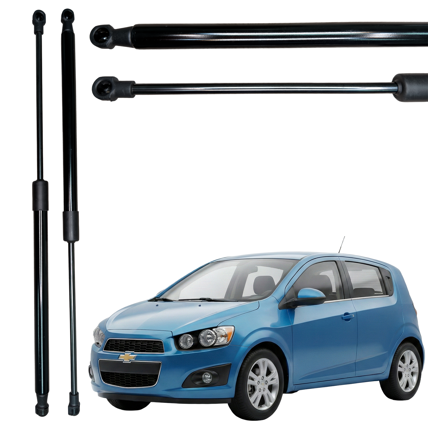 Juego Amortiguadores Compuerta Chevrolet Sonic Hatchback
