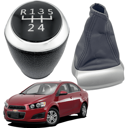 Pera O Pomo Con Base Y Forro Chevrolet Sonic Importado