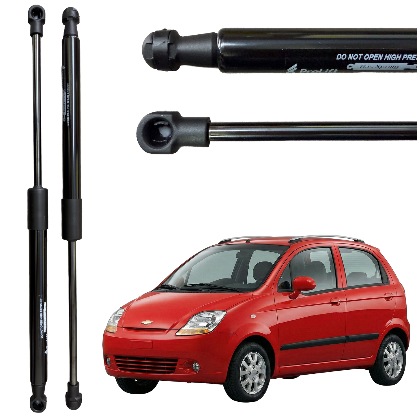 Kit Amortiguadores Compuerta Chevrolet Spark Chronos - Go
