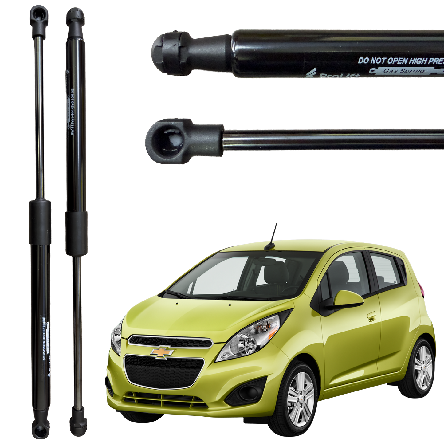 Kit Amortiguadores Prolift Compuerta Chevrolet Spark Gt