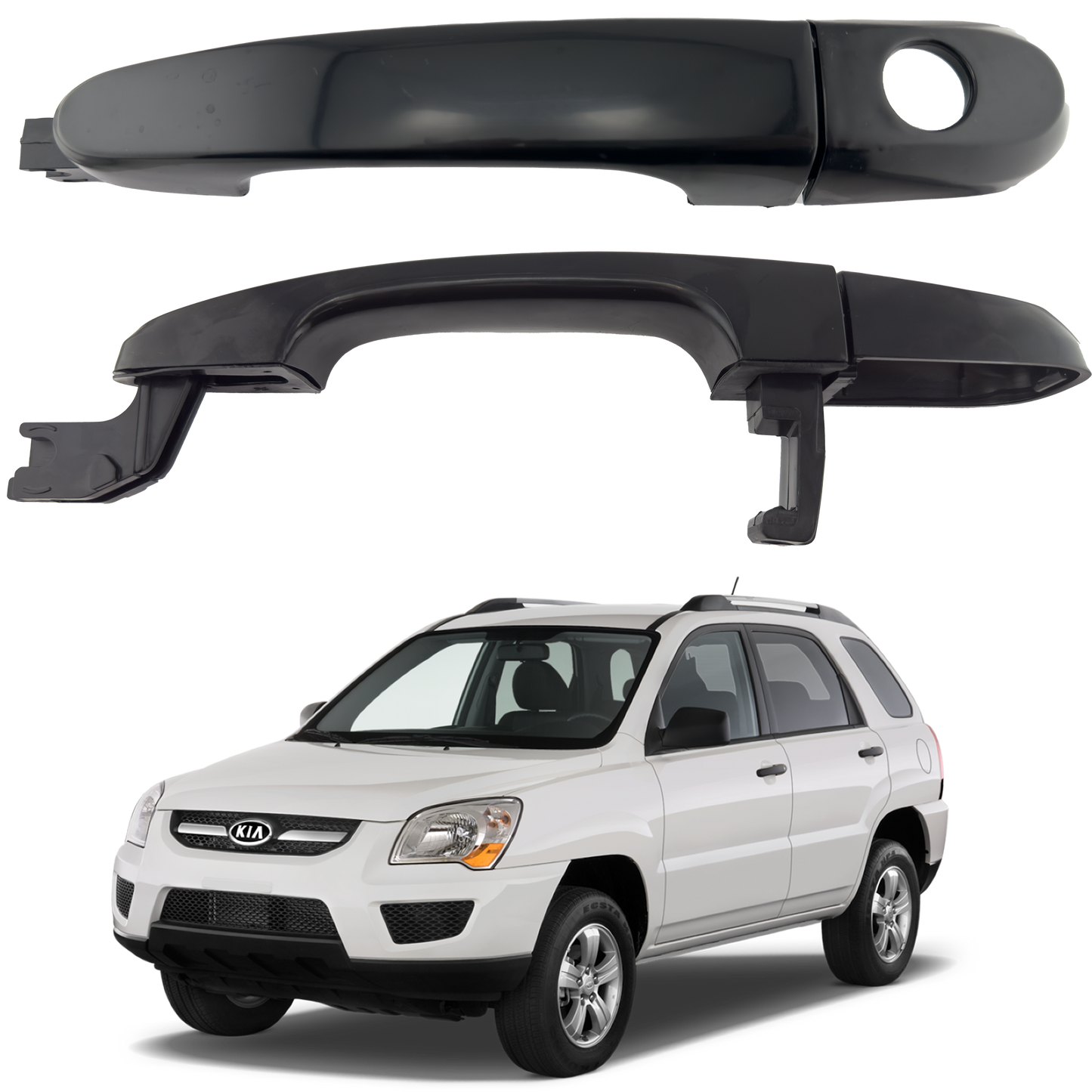 Manija Exterior Kia Sportage 2006 - 2016 delantera derecha