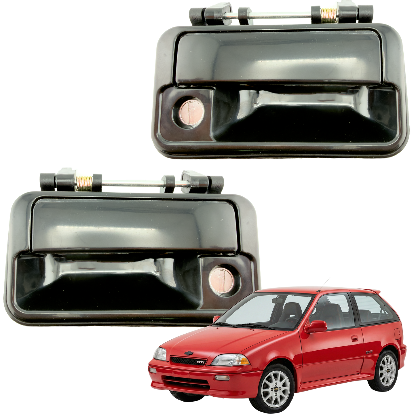 Kit Manijas Exteriores Delanteras Cilindros Swift 1991-2004