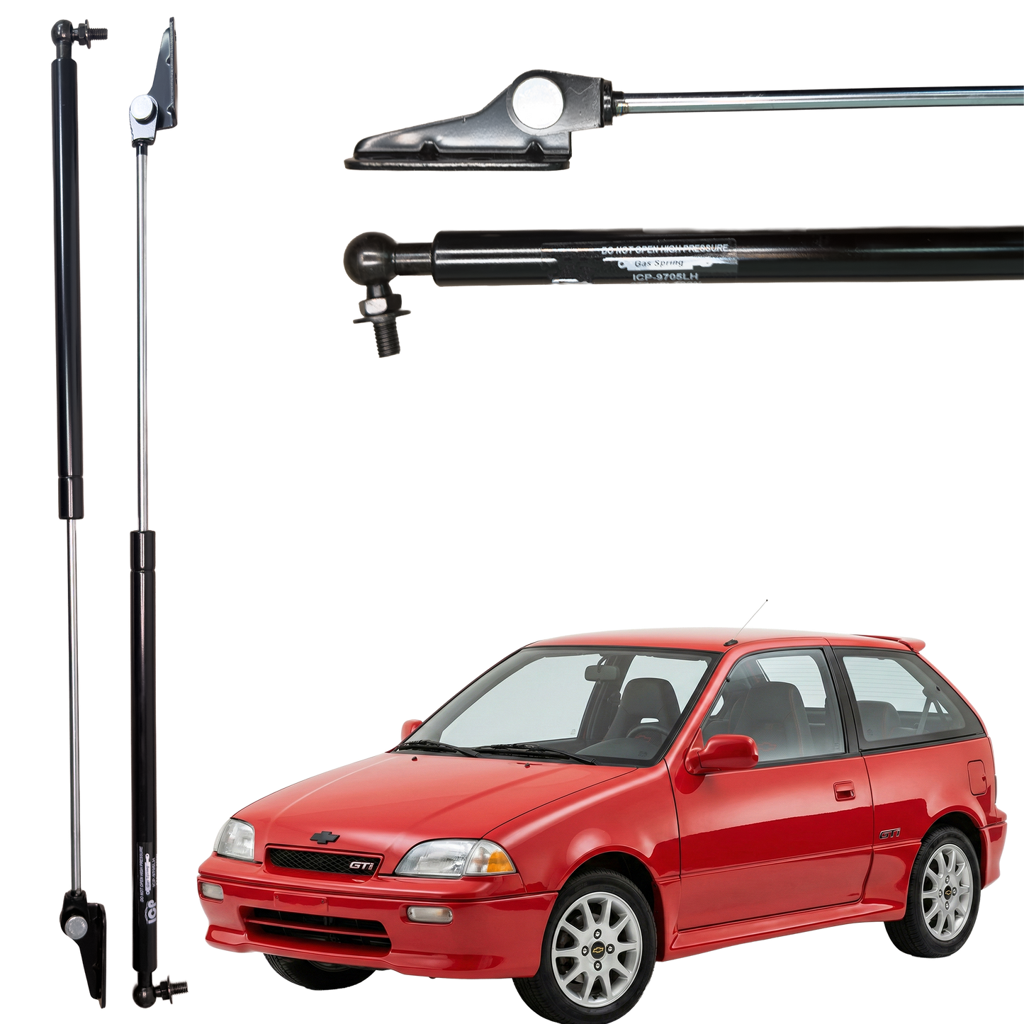 Kit Amortiguadores ProLift Baul Chevrolet Swift Hatchback