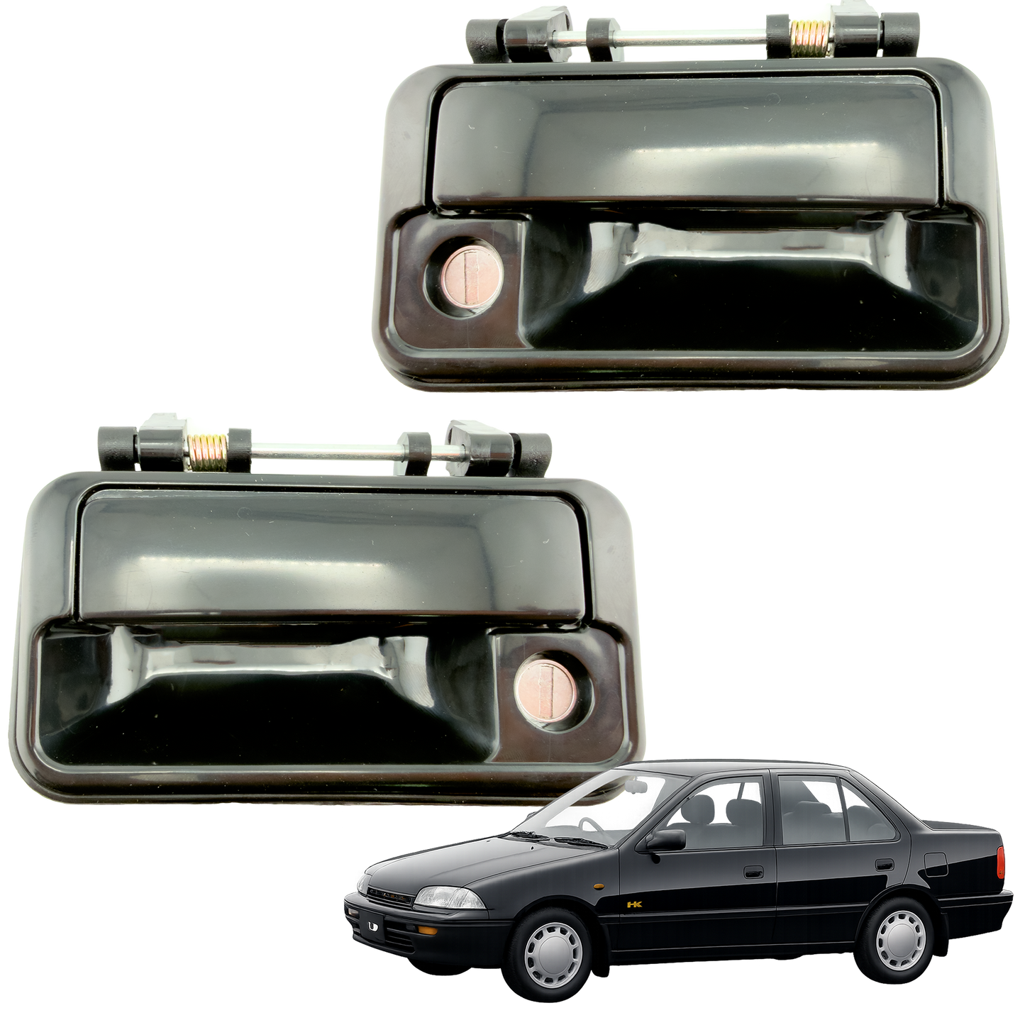 Kit Manijas Exteriores Delanteras Cilindros Swift 1991-2004