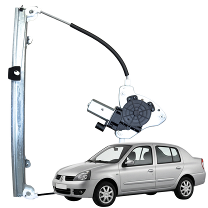 Cremallera Elevavidrio Clio 2 - Symbol Delantera Izquierda