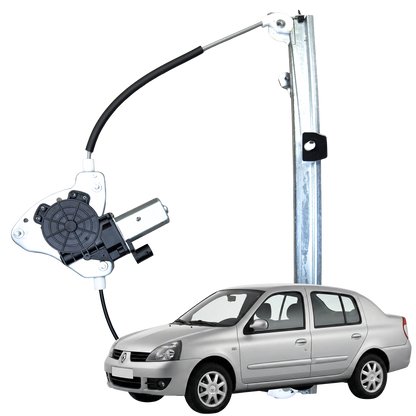 Cremallera Elevavidrio Clio 2 - Symbol Delantera Derecha
