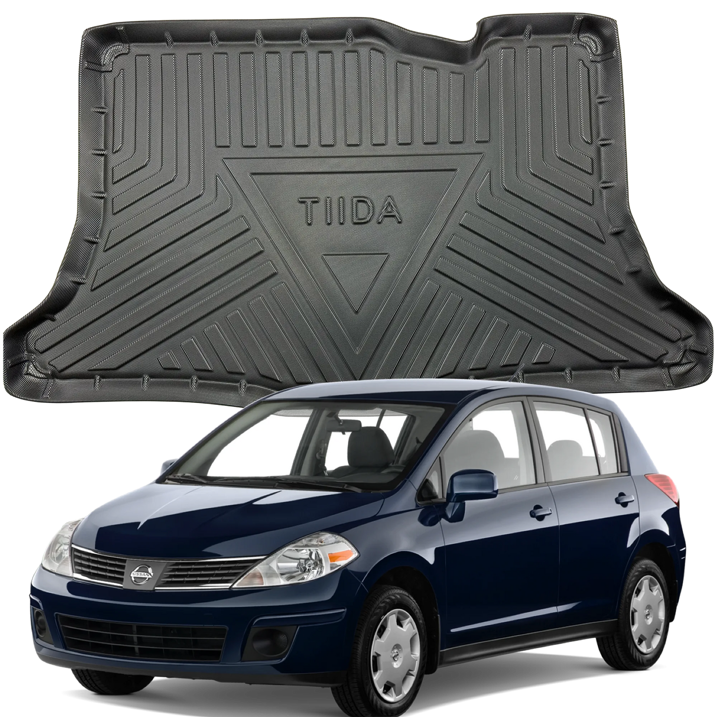 Tapete Termoformado Ba&#250;l MatDefender Tiida Hatchback