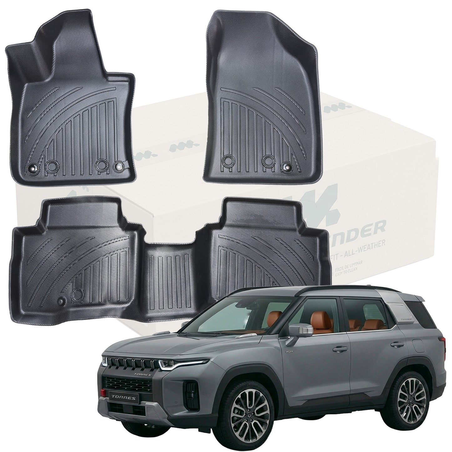 Tapetes Termoformados MatDefender KGM Torres