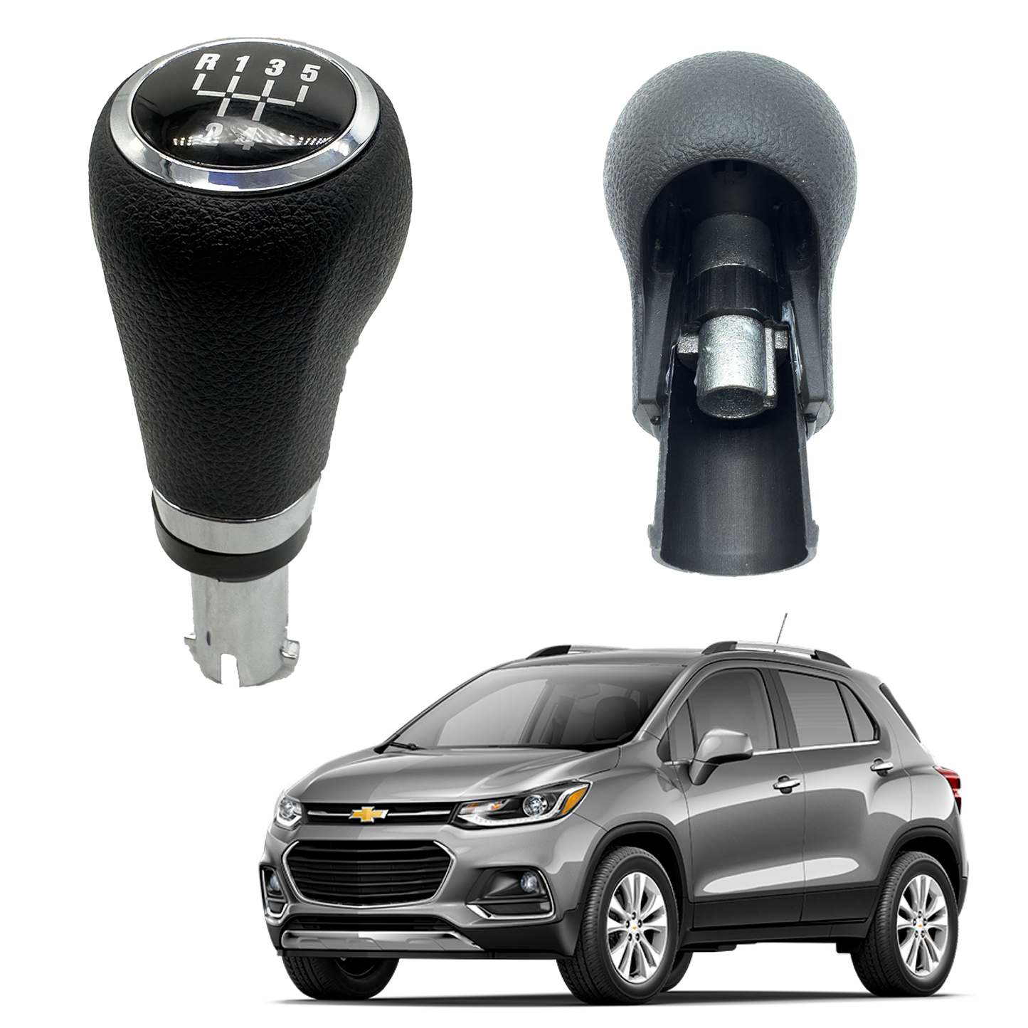 Pera Pomo Metalica Chevrolet Tracker 2016 - 2020