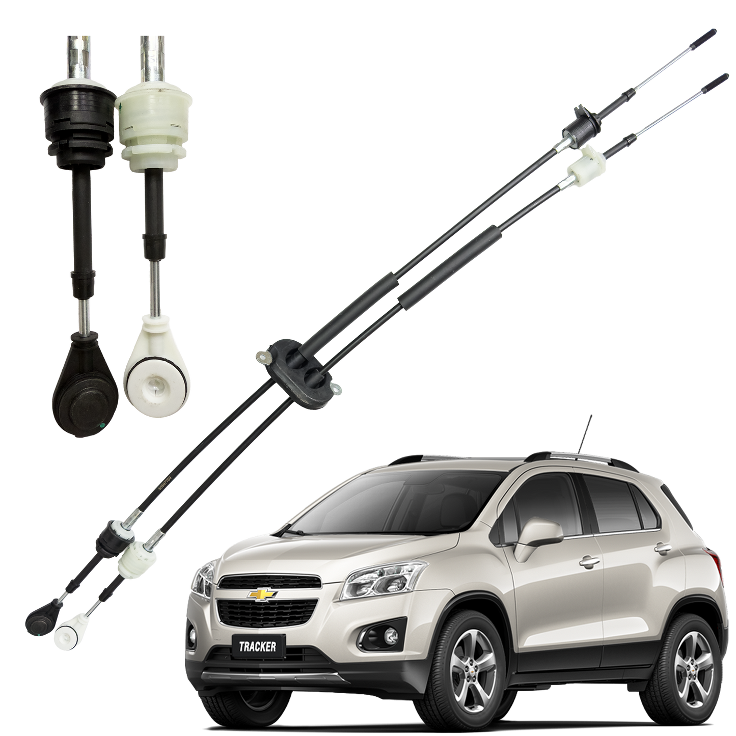 Guaya Control Y Selector Cambios Chevrolet Tracker 2012-2020