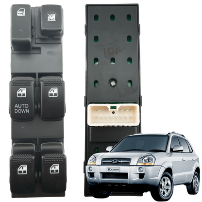 Switch Elevavidrio Principal Tucson Modelos 2005 - 2010