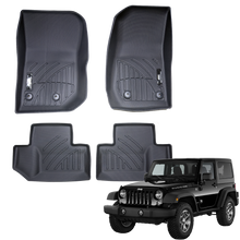 Tapetes Termoformados Jeep Wrangler JK 2 puertas 2011-2018