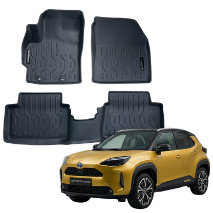 Tapetes Termoformados MatDefender Toyota Yaris Cross Hibrido