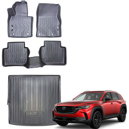 Tapetes y Baul Termoformados MatDefender Mazda CX50