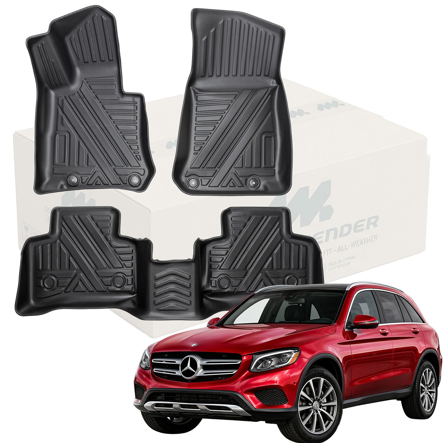 Tapetes Termoformados MatDefender MB GLC300 2017-2022