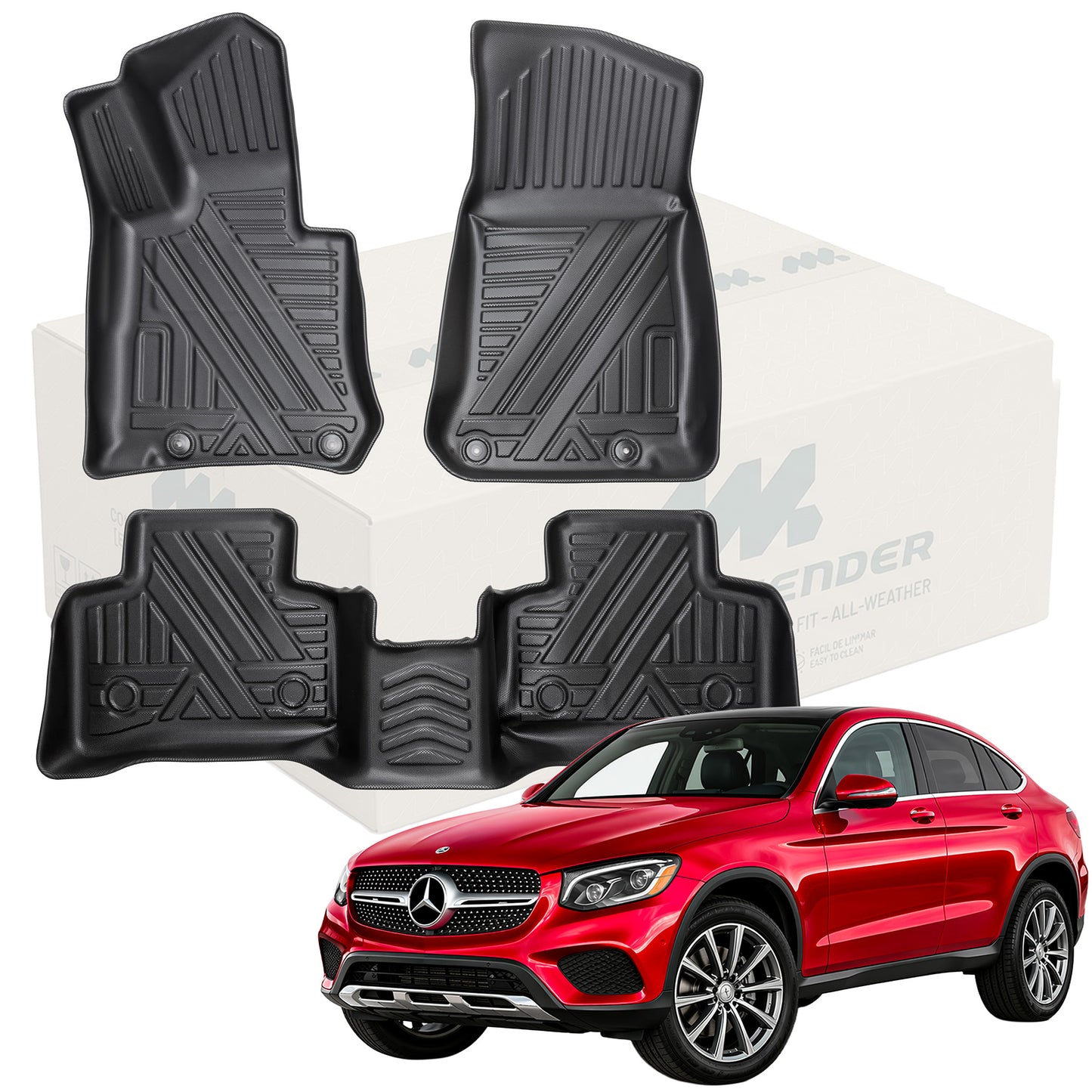 Tapetes Termoformados MatDefender MB GLC300 2017-2022