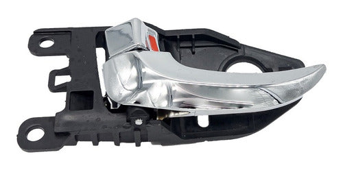 Manija Interior Para Hyundai Elantra I35 Izquierda Cromada