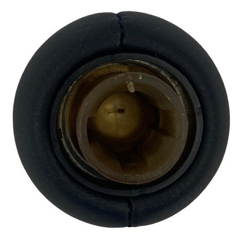 Pomo Pera Peugeot Forro En Cuero