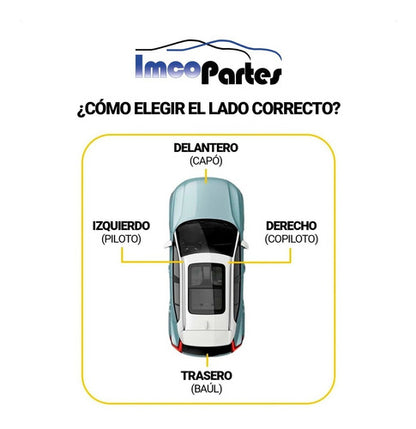 Juego Amortiguadores Capo Sorento Modelo 2010 - 2015