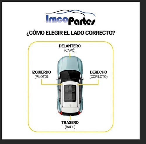 Manija Interior Para Hyundai Elantra I35 Izquierda Cromada