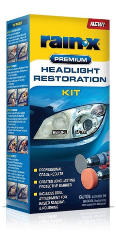 Rainx Kit De Restauracion De Farolas Premium