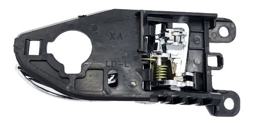Manija Interior Para Hyundai Elantra I35 Izquierda Cromada