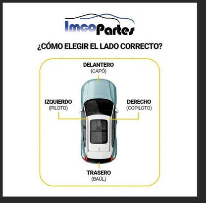 Chapa Puerta Para Aveo / Spark Gt Trasera Derecha Completa