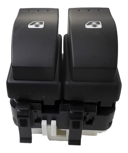 Switch Elevavidrio Delantero Sandero - Duster Pacha Blanca