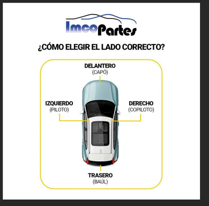 Chapa Puerta Daewoo Cielo Delantera Derecha