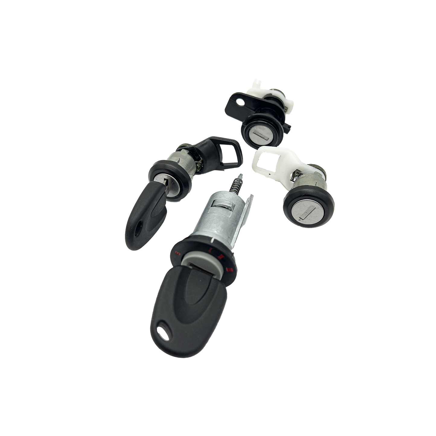 Kit Switch Ignicion - Cilindros Puerta Y Baul Racer - Cielo