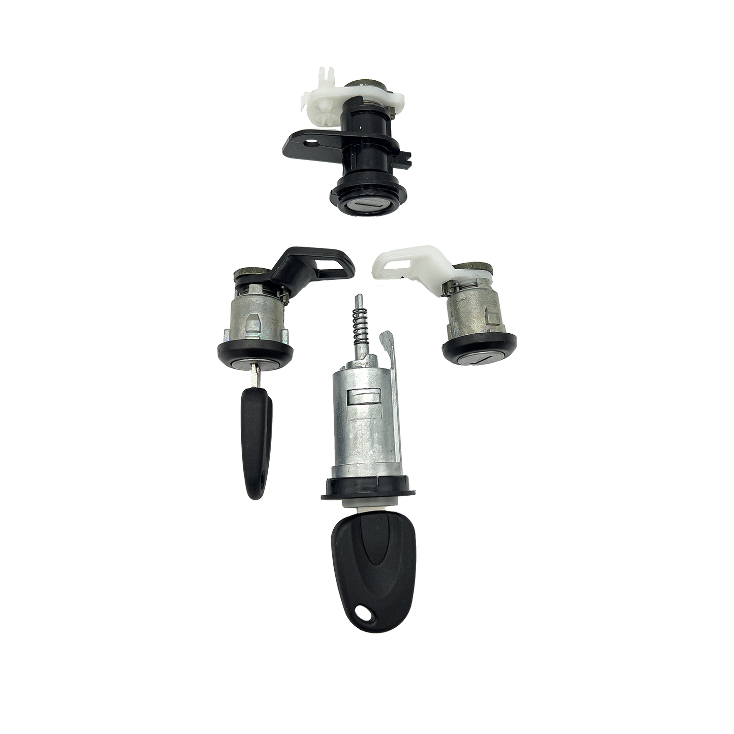 Kit Switch Ignicion - Cilindros Puerta Y Baul Racer - Cielo