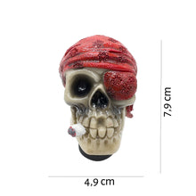 Pomo o Pera Tipo Calavera Pirata Importada