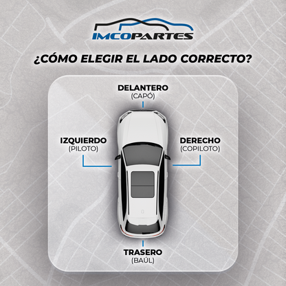 Manija Exterior Renault Clio Symbol Megane Logan Izquierda