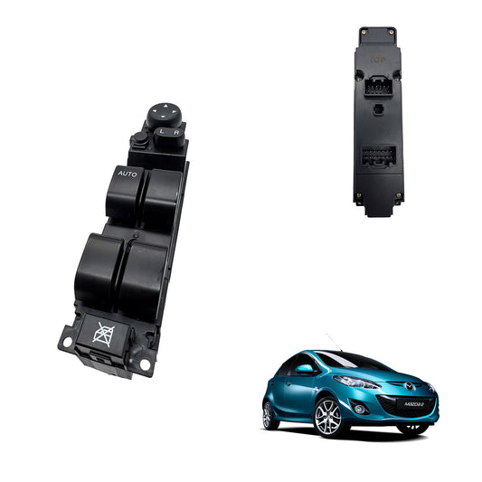 Switch Elevavidrio Principal Mazda 2 Mod 2009 - 2015